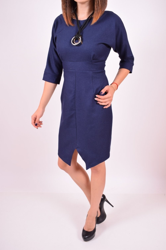 Сукня жіноча з біжутерією (кол. Т / синій) BONADEA Розмір в наявності : 46 арт.024-3275