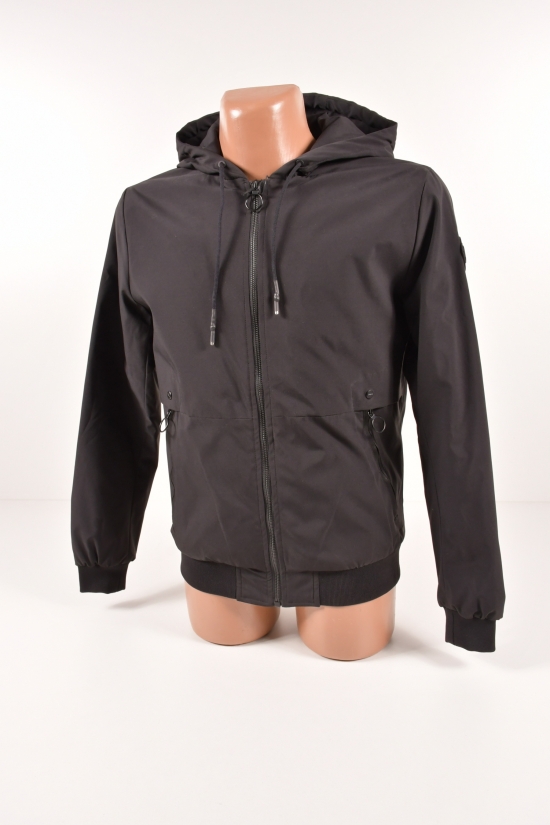 Куртка мужская демисезонная (цв.черний) MBROWNO Размер в наличии : 46 арт.603