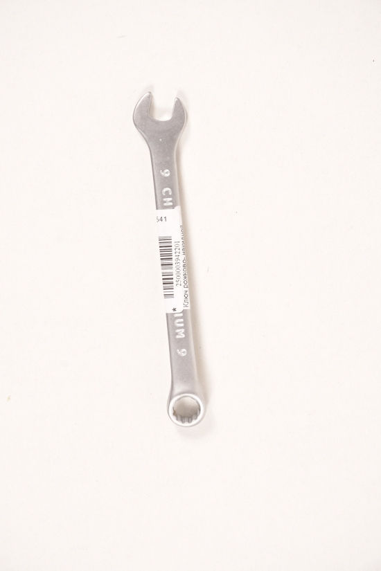 Ключ рожково- накидной 9мм CrV satine з підвісом арт.6021541