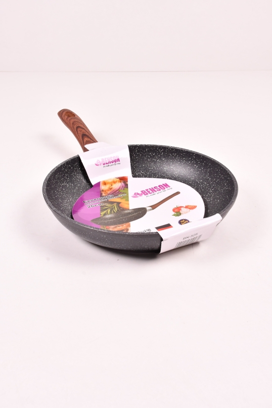 Сковорода з антипригарним мармуровим покриттям (d-26см) "Benson" арт.BN-525