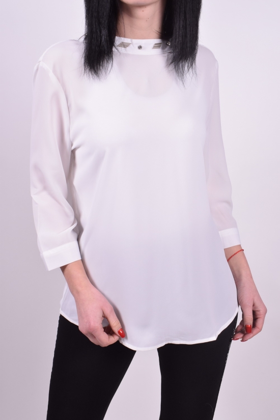 Блуза женская ( цв.белый) Qianzhidu Размеры в наличии : 42, 44 арт.B81007
