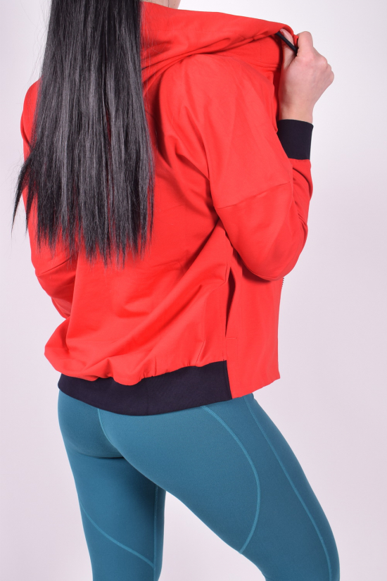 Кофта спортивна жіноча (кол. Червоний) трикотажна MARATON Розмір в наявності : 44 арт.MWSS1918063TRT002
