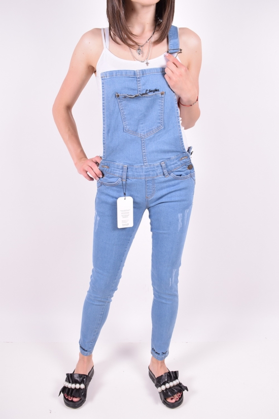 Комбинезон джинсовый женский стрейчевый (color 1) Lady Forgina Размер в наличии : 30 арт.3209