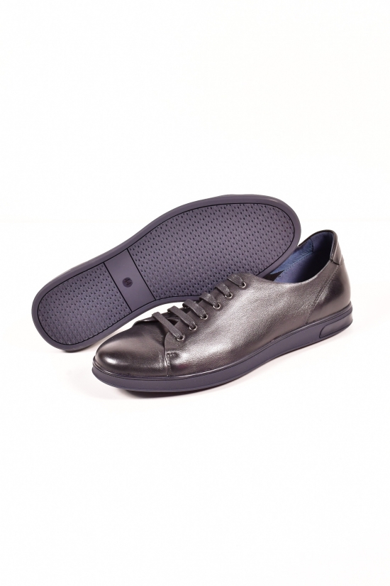 Туфлі чоловічі з натуральної шкіри (кол. Чорний) Boss Victori Розміри в наявності : 41, 42 арт.Z546