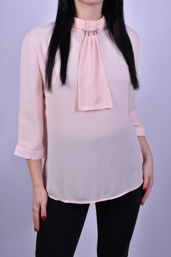 Блуза женская ( цв.персиковый) Qianzhidu Размер в наличии : 48 арт.B81005