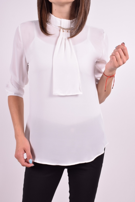 Блуза жіноча (кол. Білий) Qianzhidu Розмір в наявності : 46 арт.B81005