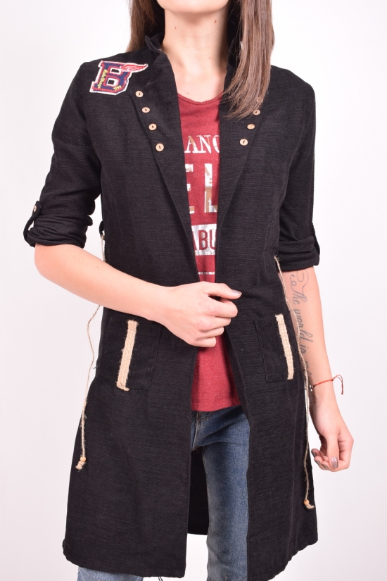 Рубашка туника+майка  (цв.черный) женская Gem Volante Размеры в наличии : 42, 44 арт.1011