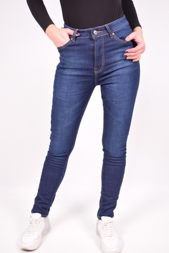 Джинсы  женские стрейчевые на флисе  NewJeans Размер в наличии : 25 арт.D3515