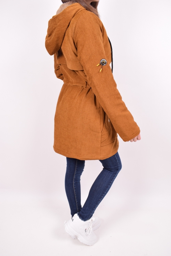 Куртка жіноча тканинна (кол. Т. Коричневий) демісезонний HISSET Розміри в наявності : 46, 48 арт.C695