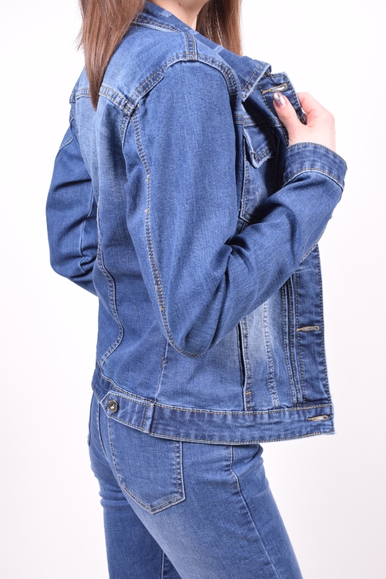 Пиджак женский джинсовый "X&D FASHION" Размеры в наличии : 38, 40, 42, 44, 46 арт.L004