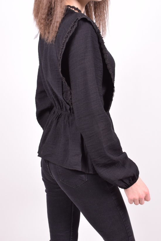 Блузка жіноча (кол. Чорний) "Karon" Розмір в наявності : 44 арт.9543