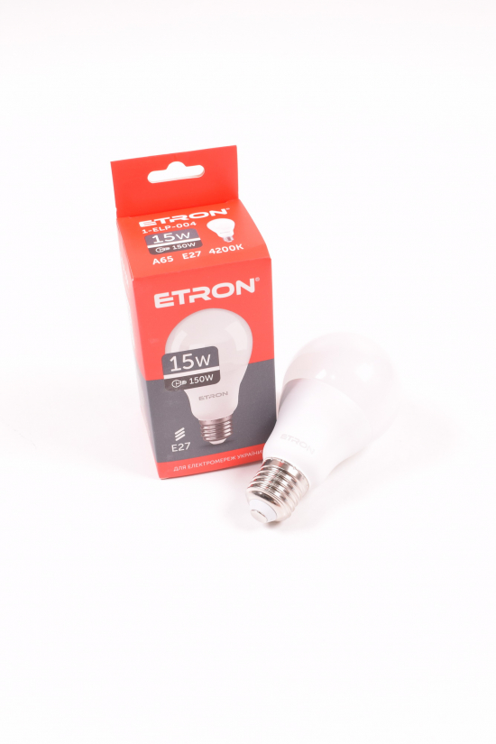 Лампа світлодіодна 15W 4200К. Е27 ETRON Spotlight арт.1-ELP-004