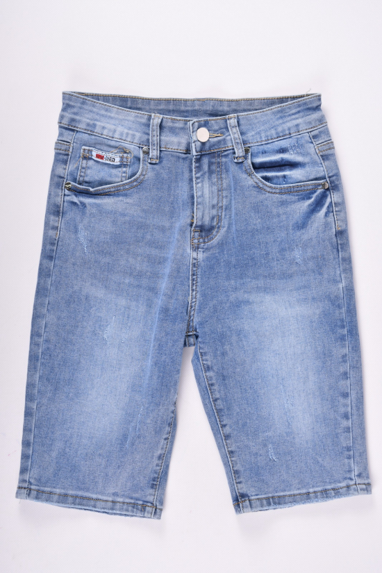 Бриджі джинсові жіночі стрейчеві NewJeans Розміри в наявності : 25, 26 арт.D3747