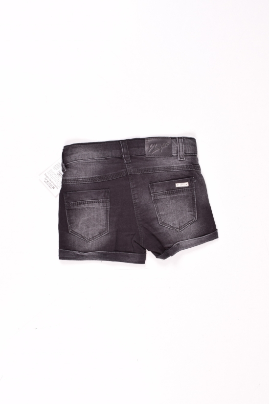Шорты джинсовые для девочки стрейчевые ELEYSA Объем в наличии : 110 арт.305566