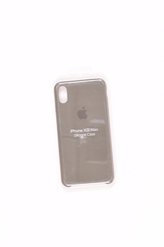 Силиконовый чехол iPhone Xs Max (внутренняя отделка - микрофибра) Dark Olive-29 арт.iPhone Xs Max