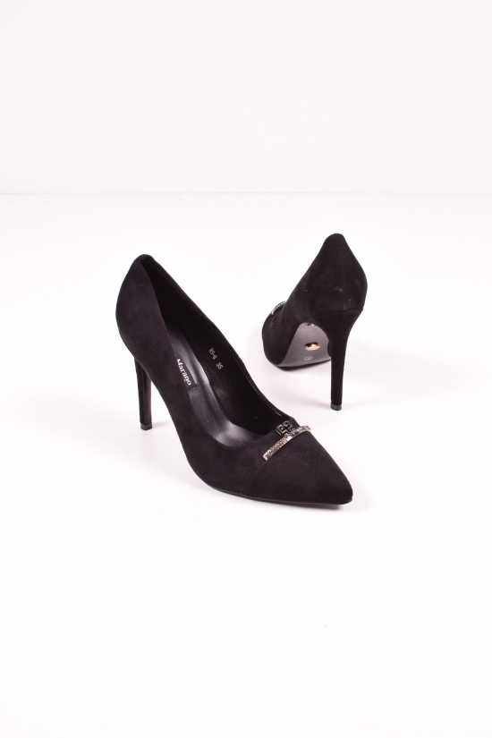 Туфли женские замшевые "LINO MARANO" Размеры в наличии : 36, 37 арт.R5-6