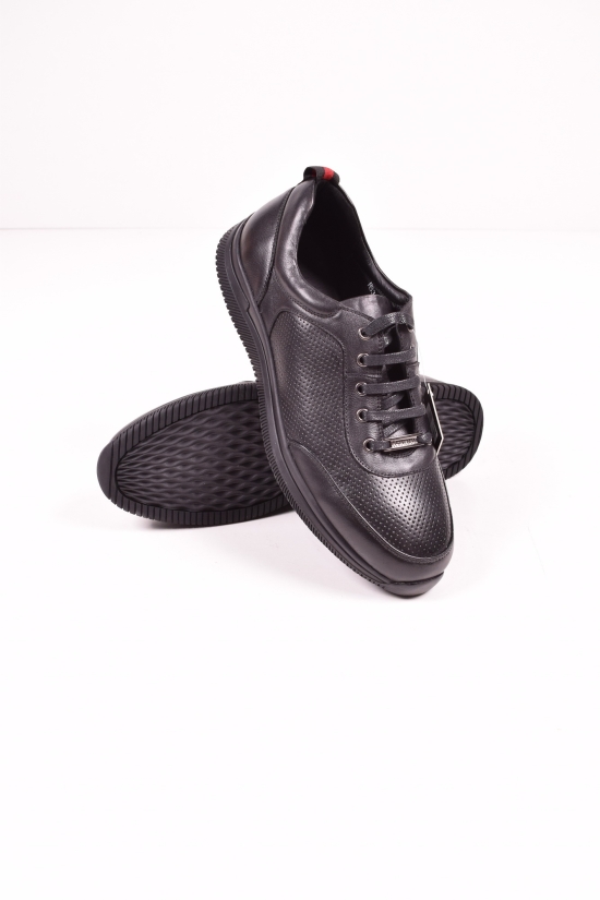 Туфлі чоловічі спортивні з натуральної шкіри "Renzana" Розмір в наявності : 44 арт.M83