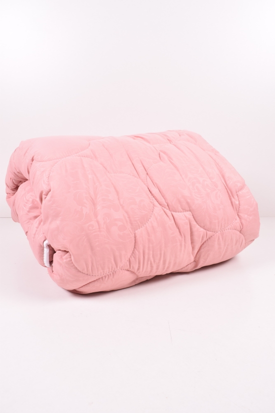 Одеяло "Золотое руно" размер 195*220 см наполнитель овечья шерсть, ткань микрофибра арт.Шерсть м/ф
