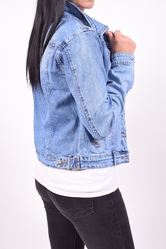 Пиджак женский джинсовый   "ZJY" Размер в наличии : 40 арт.Y350