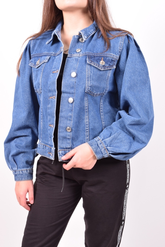 Піджак джинсовий жіночий Розміри в наявності : 40, 42 арт.6007