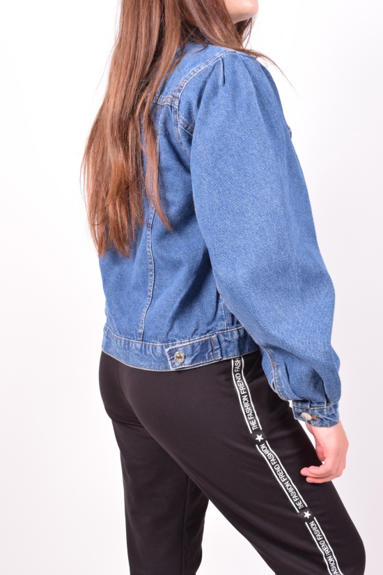 Пиджак джинсовый женский Размеры в наличии : 40, 42 арт.6007