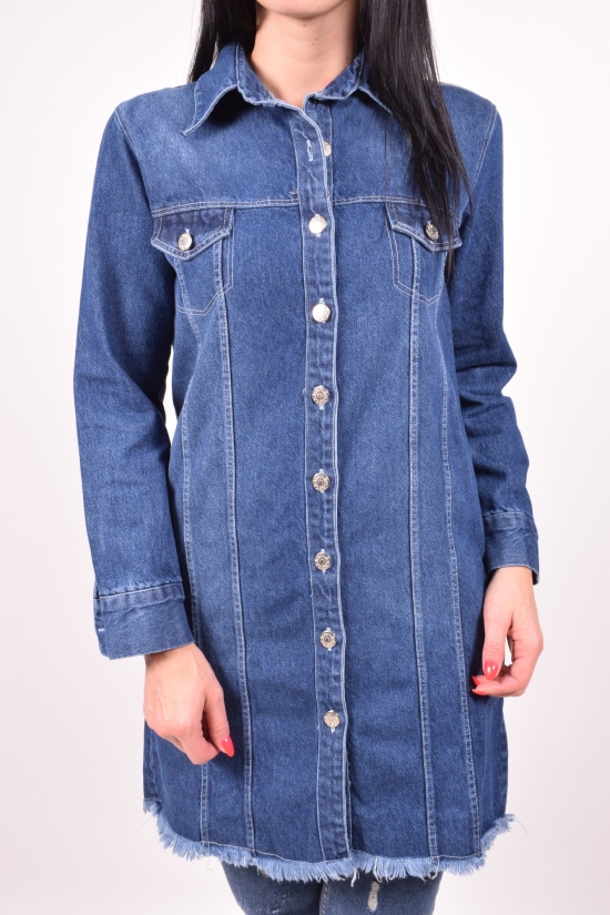 Рубашка-туника женская джинсовая Madoy Размер в наличии : 40 арт.226