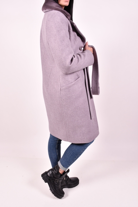 Пальто женское зимнее (цв.жемчуг)  BOGIRA Размер в наличии : 42 арт.violetta