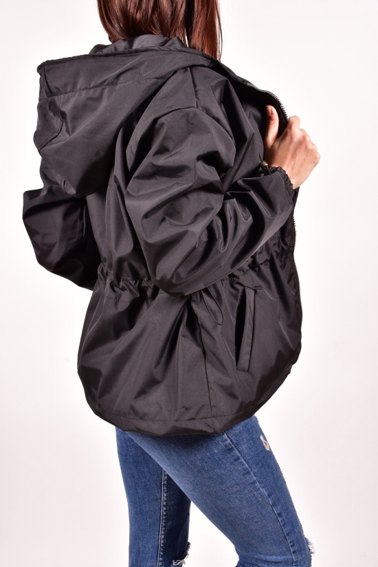 Куртка женская (цв.черный) демисезонная болоневая Asist Размеры в наличии : 42, 44, 46 арт.10011