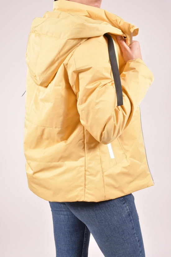 Куртка жіноча демісезонна (кол. Жовтий) DS Розмір в наявності : 48 арт.20-8055