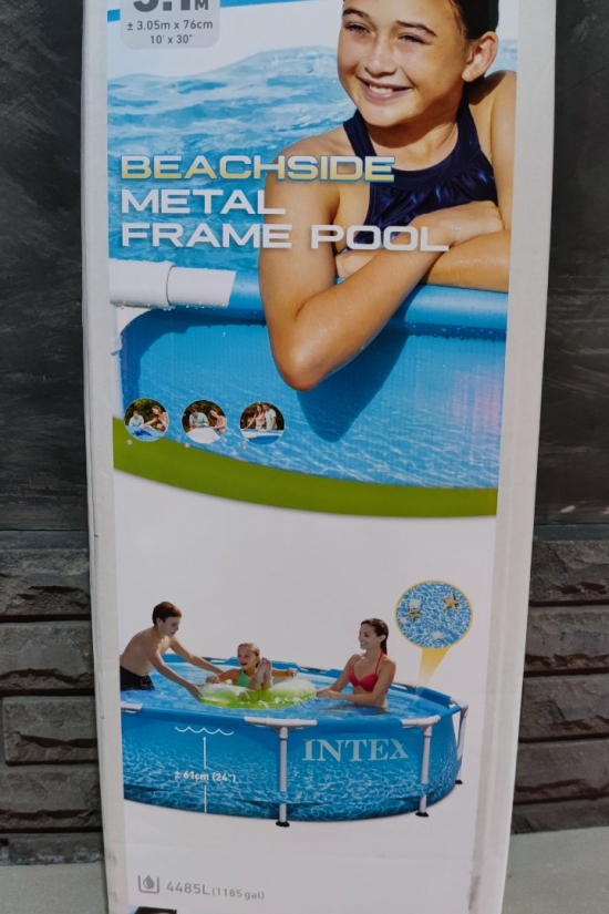 Басейн каркасний Metal Frame Pool (розмір 305/76см) арт.28206