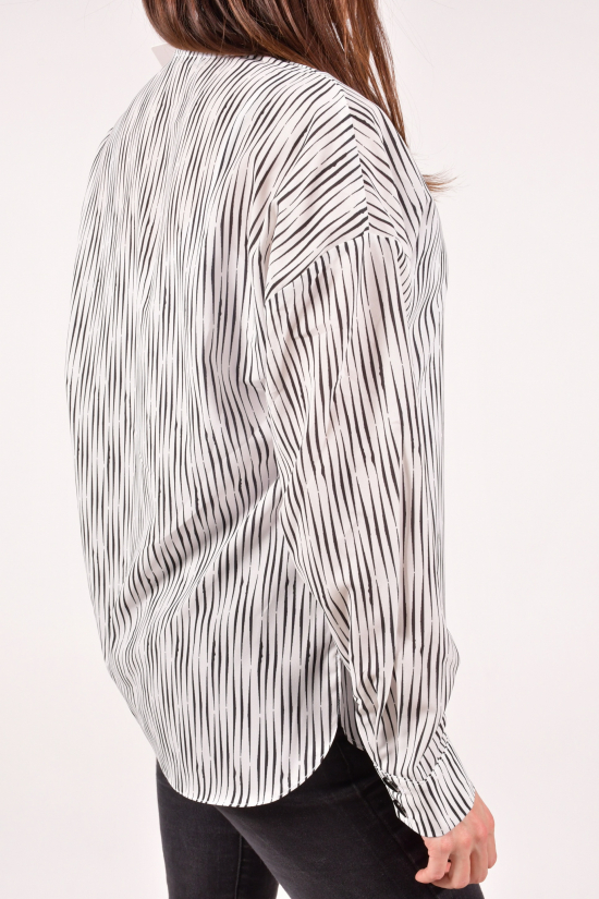 Блузка жіноча (кол. Чорний / білий) LaFaba Розмір в наявності : 42 арт.21Y051713