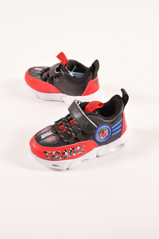 Кросівки для хлопчика з LED підсвічуванням YTOP Розміри в наявності : 23, 25 арт.QL2682-16