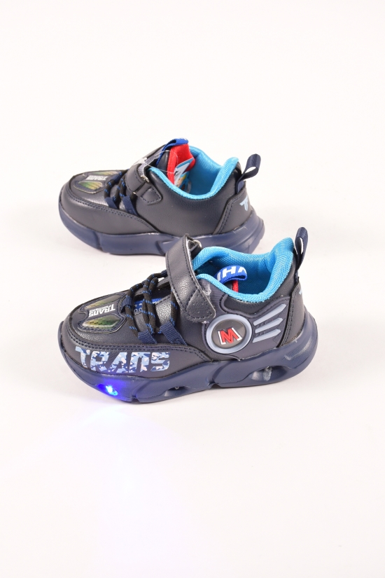 Кросівки для хлопчика з LED підсвічуванням YTOP Розмір в наявності : 23 арт.QL2682-7