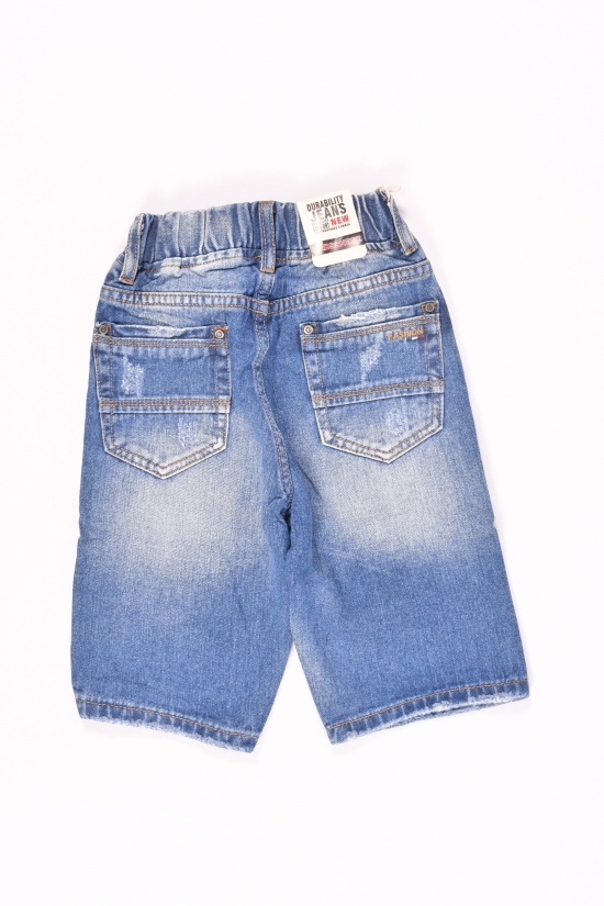 Шорты для мальчика джинсовые CROSSNESS Рост в наличии : 122 арт.C5701