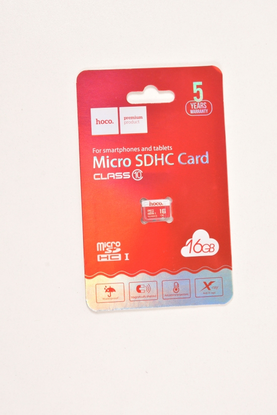 Карта пам'яті MicroSDHC 16GB Hoco арт.16GB