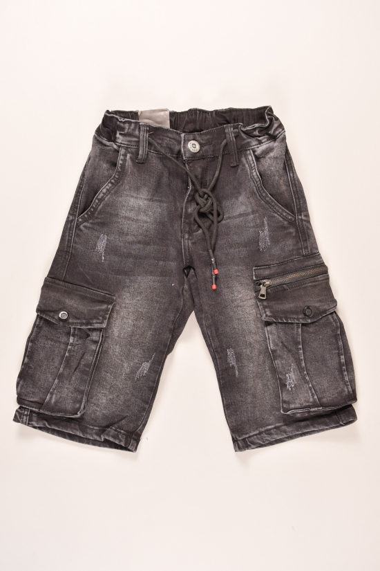 Шорты для мальчика джинсовые стрейчевые VINGVGS Рост в наличии : 146, 164, 170, 176 арт.V345