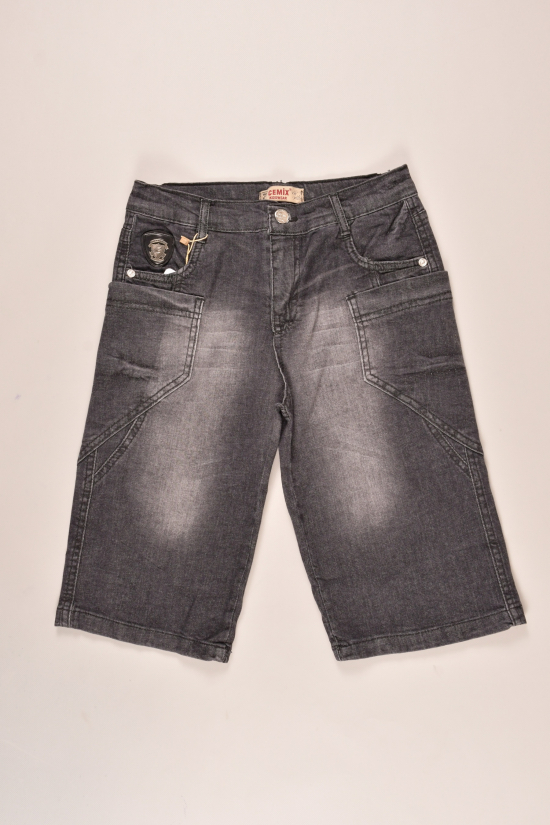 Бриджі для хлопчика джинсові BEREN style Зріст в наявності : 152, 170 арт.9209