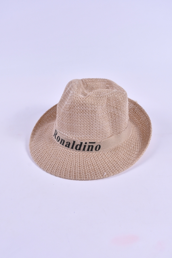Шляпа для мужчины (цв.капучино) арт.612854