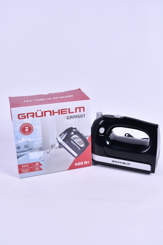 Міксер Grunhelm 200-400Вт.(чорний) арт.GRM661