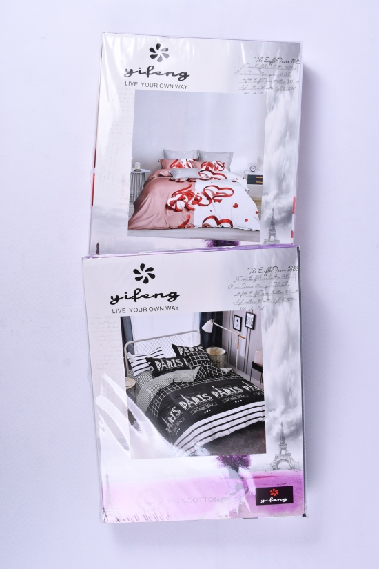 Комплект постельного белья Yifeng( размер 180/220см наволочка 70/70см 2 шт) арт.20-12-HJ
