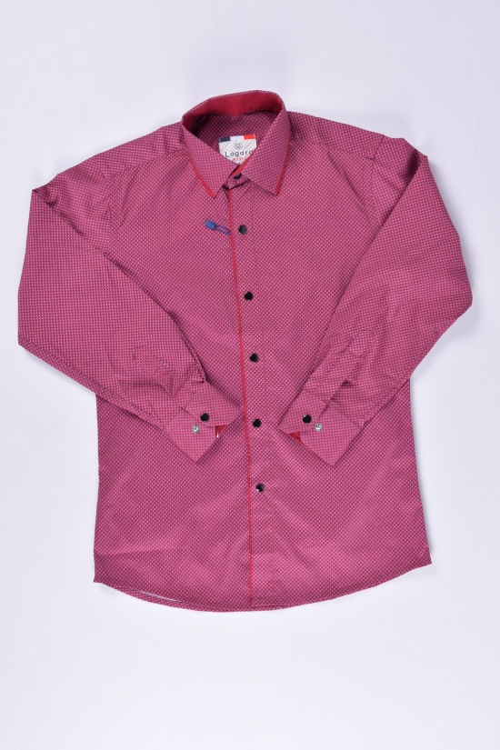 Рубашка для мальчика стрейчевая (Slim Fit) "LaGard" Рост в наличии : 134, 140 арт.B-SKY2043