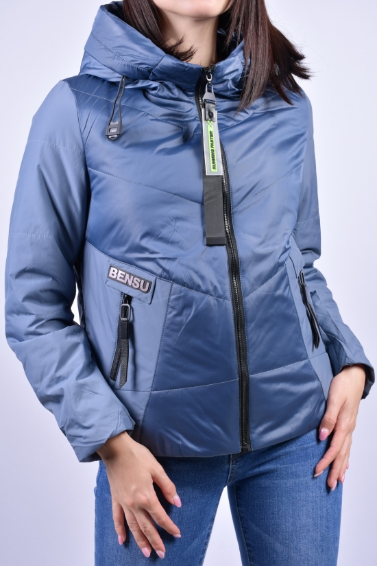 Куртка жіноча демісезонна (кол. синій) DS Розміри в наявності : 42, 44, 46, 48, 50 арт.M21025