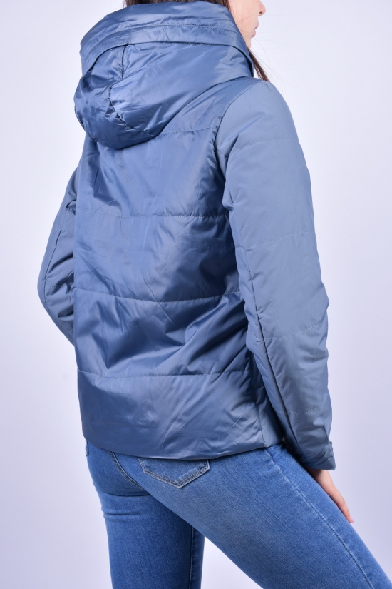 Куртка жіноча демісезонна (кол. синій) DS Розміри в наявності : 42, 44, 48, 50 арт.M21025