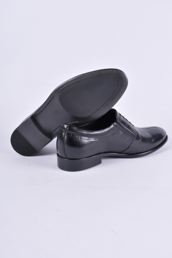Туфлі чоловічі з натуральної шкіри BOSS VIKTORI Розмір в наявності : 41 арт.Z7860