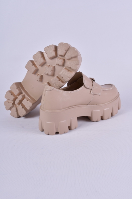 Туфли женские из натуральной кожи EGGA Размер в наличии : 40 арт.XD368-3