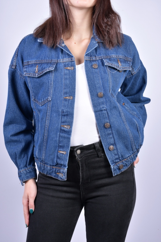 Піджак джинсовий жіночий (кол. R02) Розміри в наявності : 42, 44, 46 арт.5021