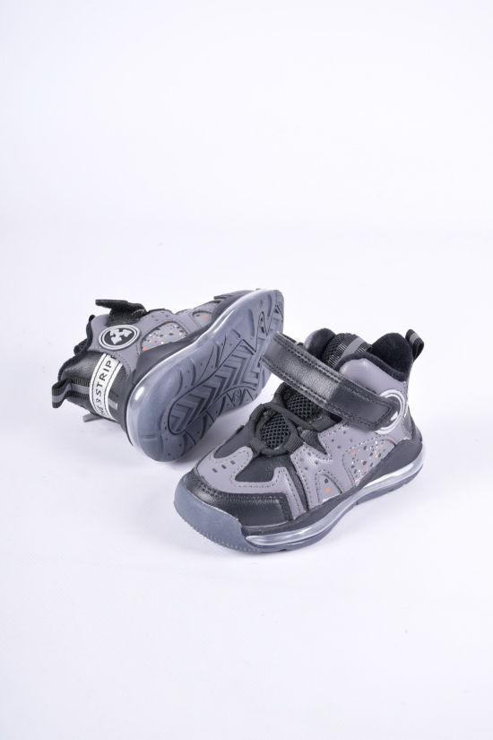 Ботинки для мальчика демисезонные (светящейся подошва) "JONG GOLF" Размер в наличии : 22 арт.A30438-2