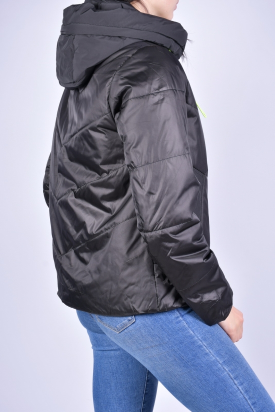 Куртка женская демисезонная (цв.черный) болоневая D.S Размеры в наличии : 42, 48, 50 арт.M21013