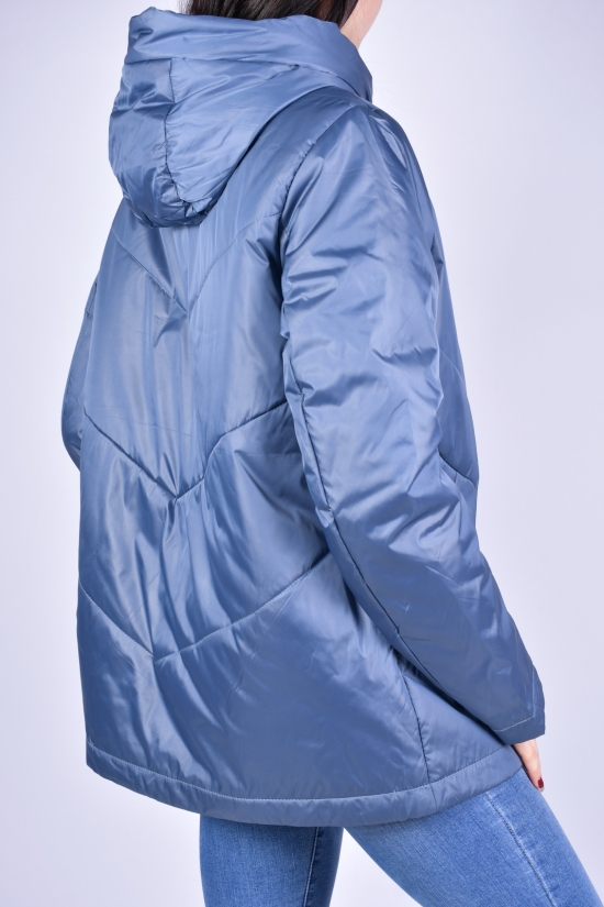 Куртка женская демисезонная (цв.синий) болоневая D.S Размер в наличии : 48 арт.M21200