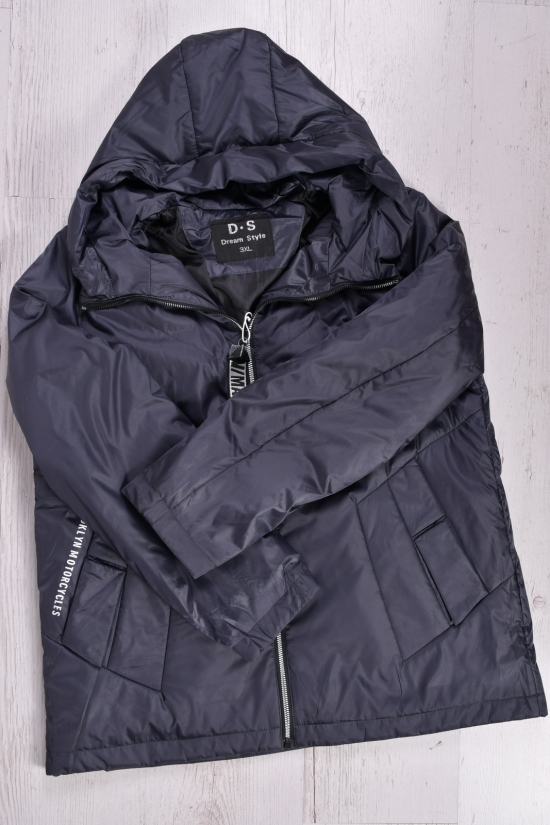 Куртка жіноча демісезонна (кол. чорний) болонева DS Розмір в наявності : 48 арт.M21200